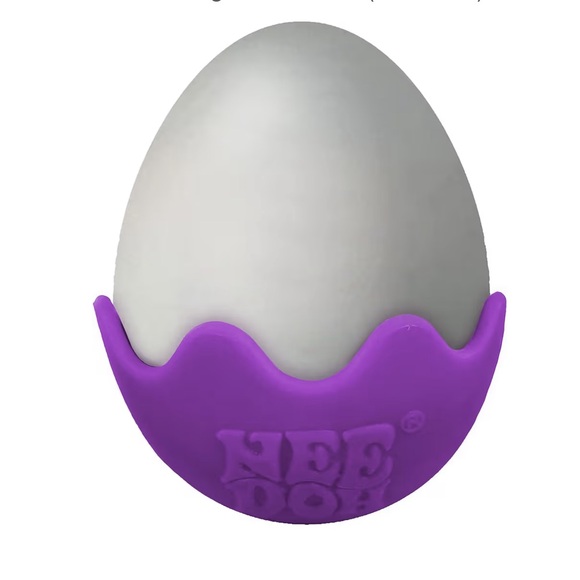 NeeDoh Magic Color Eggs - Purple Shell - Picture 2 of 6